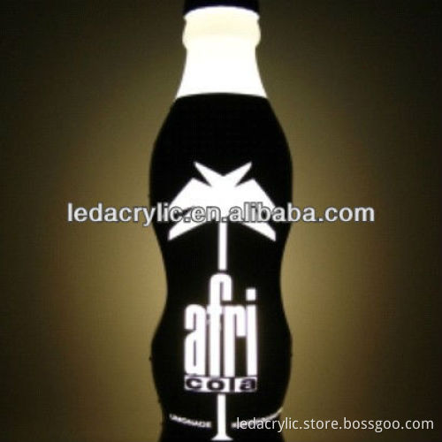 AFRI COLA ILLUMINATED SIGN BOTTLE LAMP
